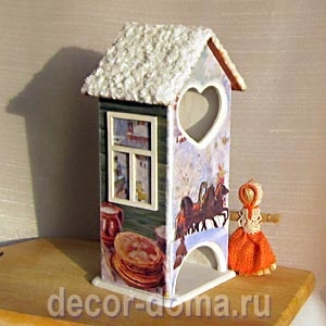 Чайный домик Масленица, мастер-класс
