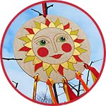 Новый мастер-класс к Масленице, золотистое Солнышко-Ярило