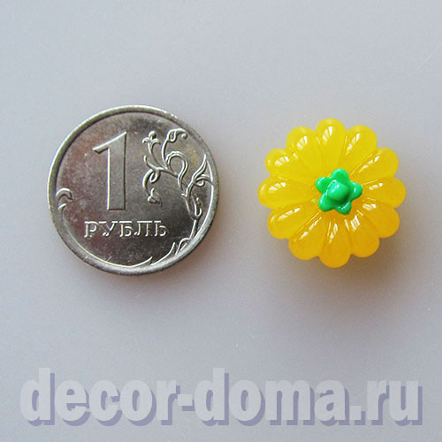 Тыква микро, глянцевая, 1,8 см Тыква микро, глянцевая, 1,8 см