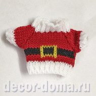 Свитер Санта-Клауса, 5,5х8 см Свитер Санта-Клауса, 5,5х8 см