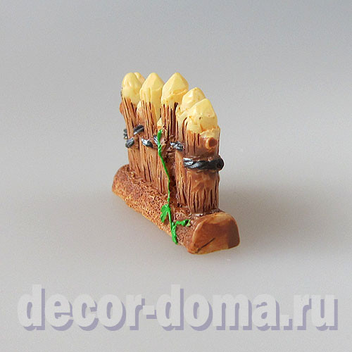 Забор-частокол мини, 4 х 2,5 см