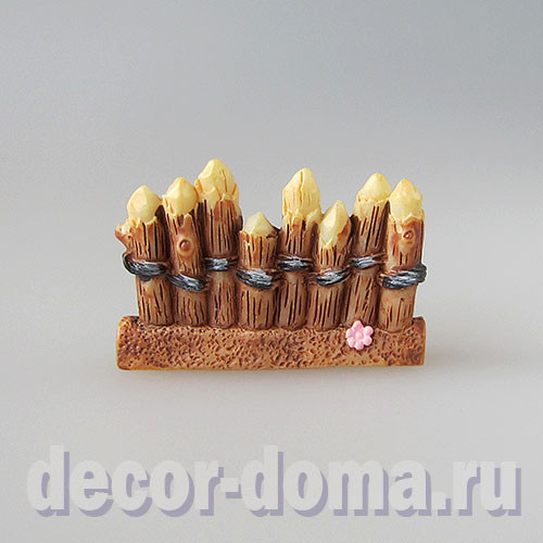 Забор-частокол мини, 4 х 2,5 см
