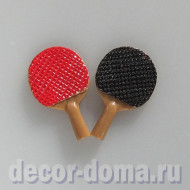 Ракетки для настольного тенниса, 3 см, пара
