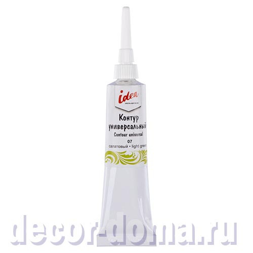 Контур "VISTA-ARTISTA" idea, 18 мл, цвет 07, салатовый Контур "VISTA-ARTISTA" idea, 18 мл, цвет 07, салатовый