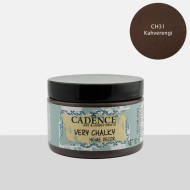 Cadence Very Chalky Home Decor, меловая краска, 150 мл, цвет 31 коричневый тёмный