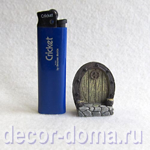 Дверка с крылечком Fairy Door, 4 см Дверка с крылечком Fairy Door, 4 см