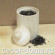 Баночка деревянная с крышкой, солонка, 10,5 см