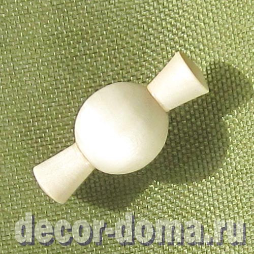 Конфета круглая, 6 см, фигурка деревянная Конфета круглая, 6 см, фигурка деревянная