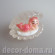 Русалочка в ракушке, фигурка миниатюрная, 2,5 см, 1 шт. Русалочка в ракушке, фигурка миниатюрная, 2,5 см, 1 шт.