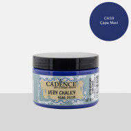 Cadence Very Chalky Home Decor, меловая краска, 150 мл, цвет 39 морской синий
