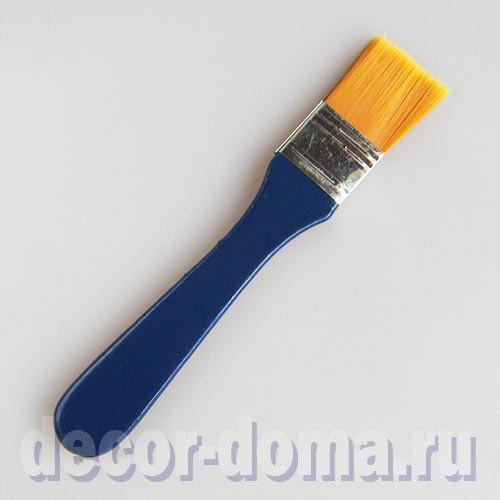 Кисть широкая, 2,5 см, флейц, синтетика Кисть широкая, 2,5 см, флейц, синтетика