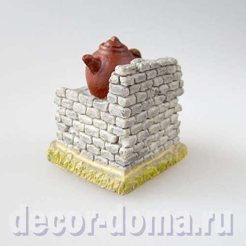 Чайник на кирпичной печке, 3,5 см Чайник на кирпичной печке, 3,5 см