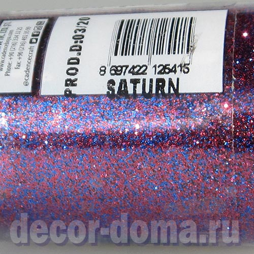 Блестки Cadence Glitter Powder, 45 мл, цвет 19 синий-фуксия (Сатурн) Блестки Cadence Glitter Powder, 45 мл, цвет 19 синий-фуксия (Сатурн)