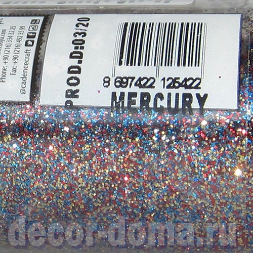 Блестки Cadence Glitter Powder, 45 мл, цвет 20 микс (Меркурий) Блестки Cadence Glitter Powder, 45 мл, цвет 20 микс (Меркурий)