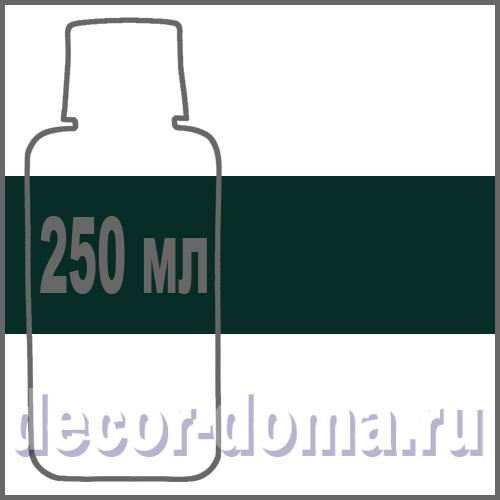 Pebeo Vitrail, цвет 35, темно-зеленый, краска лаковая по стеклу и металлу, 250 мл