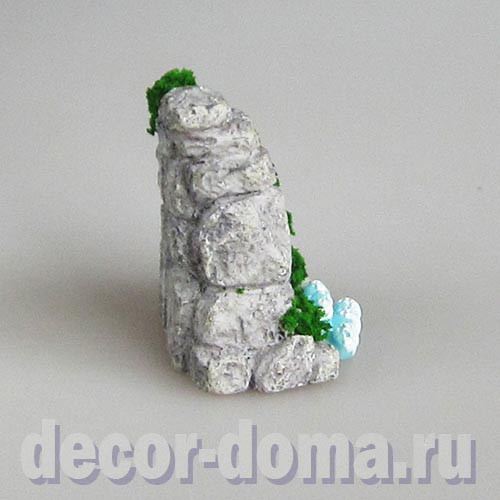 Водопад горный, миниатюра, 4 см