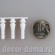 Перила, парапет мини, высота 1,6 см, 20 см