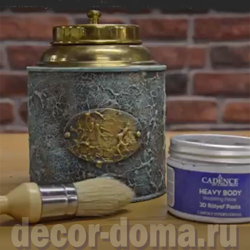 Heavy Body 3D, паста белая глянцевая, Cadence, 150 мл