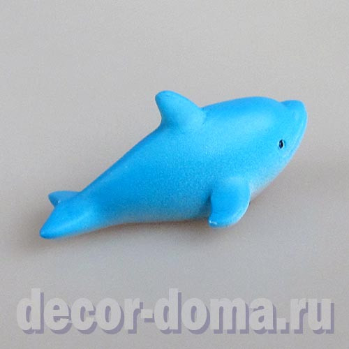 Дельфин, мини-фигурка, 5 см Дельфин, мини-фигурка, 5 см