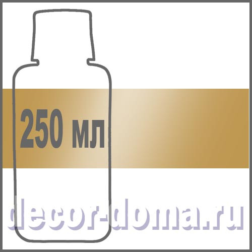 Pebeo Vitrail, цвет 38, золотой, краска лаковая по стеклу и металлу, 250 мл