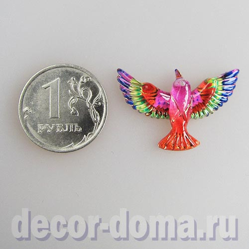 Птица райская, декор, 3 см