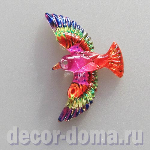 Птица райская, декор, 3 см