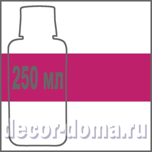Pebeo Vitrail, цвет 52, фуксия, краска лаковая по стеклу и металлу, 250 мл