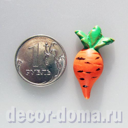 Морковь миниатюрная, 3 см