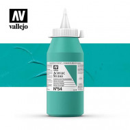Акриловая краска Vallejo Studio, 1 л, цвет 54, Изумрудный фталоцианин Акриловая краска Vallejo Studio, 1 л, цвет 54, Изумрудный фталоцианин
