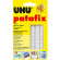 UHU, patafix, подушечки для временного приклеивания, белые, 80 шт.