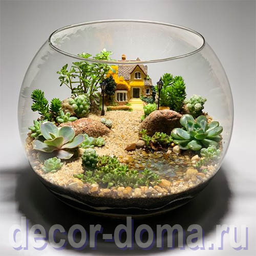 Ваза-шар, стекло, 10 см Ваза-шар, стекло, 10 см
