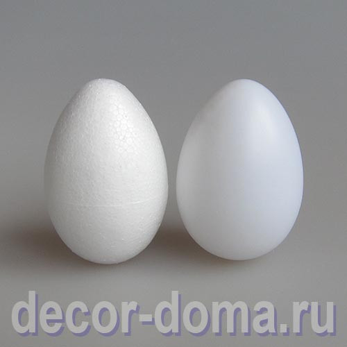 Яйцо из пенопласта, 6 см, Италия Яйцо из пенопласта, 6 см, Италия