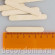 Палочки деревянные, короткие, 6,5 см, 50 шт.