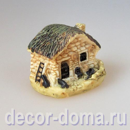 Домик сельский миниатюрный, 4 см Домик сельский миниатюрный, 4 см