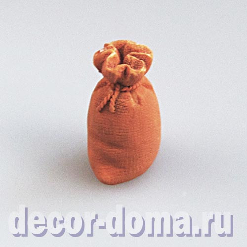 Мешок, 3 см, кукольная миниатюра Мешок, 3 см, кукольная миниатюра