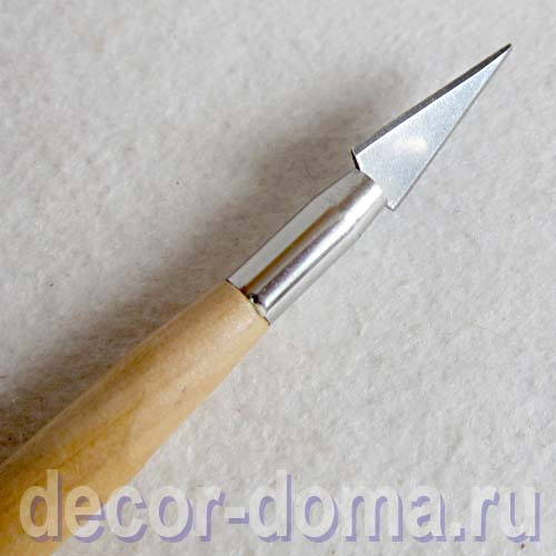 Инструмент для лепки, лезвие-крюк Инструмент для лепки, лезвие-крюк