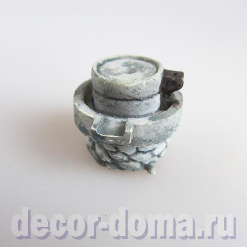 Мельница старинная каменная мини, 2,5 см