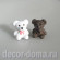 Мишки Тедди микро, 2 см, 2 шт.