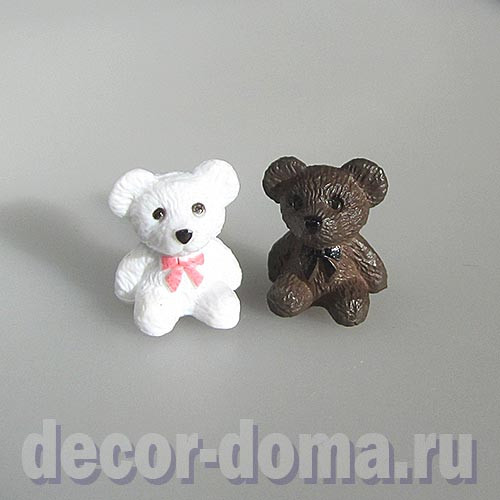 Мишки Тедди микро, 2 см, 2 шт.