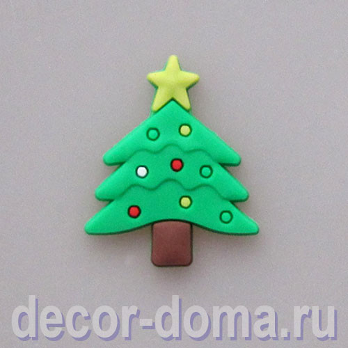 Ёлочка, декор новогодний, 3 см Ёлочка, декор новогодний, 3 см