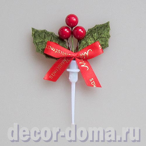 Топпер рождественский мини, 8х6 см Топпер рождественский мини, 8х6 см