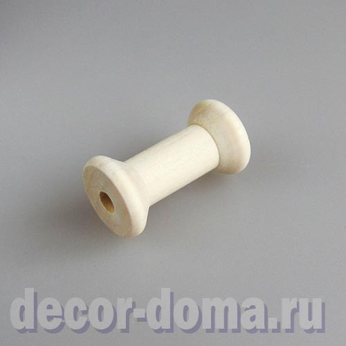 Катушка деревянная, 4 см Катушка деревянная, 4 см
