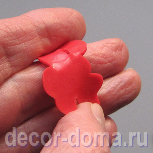 Посох рождественский, декор, 3,7 см