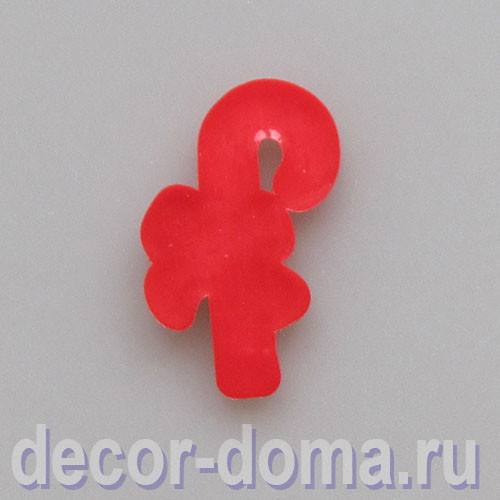 Посох рождественский, декор, 3,7 см