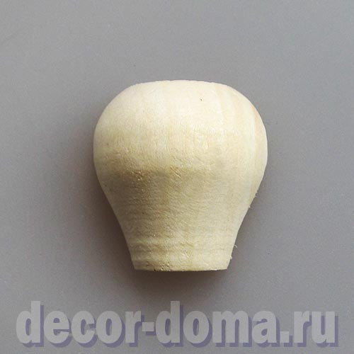 Чугунок мини, половинка, 3 см Чугунок мини, половинка, 3 см