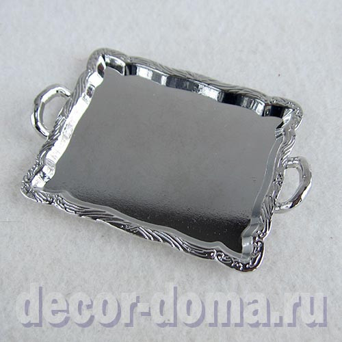 Сервиз роскошный мини, 10 предметов, металл, цвет серебро Сервиз роскошный мини, 10 предметов, металл, цвет серебро