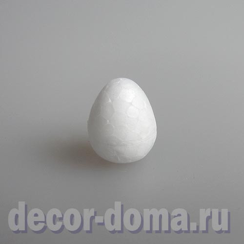 Яйца из пенопласта микро, 1,5 см, 6 шт. Яйца из пенопласта микро, 1,5 см, 6 шт.