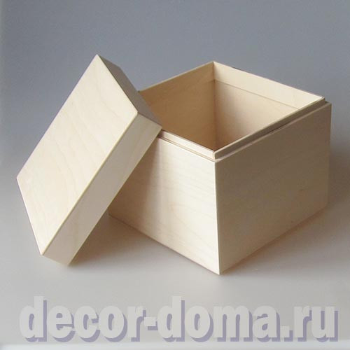Большая коробка, 30х30х30 см, съемная крышка Большая коробка, 30х30х30 см, съемная крышка