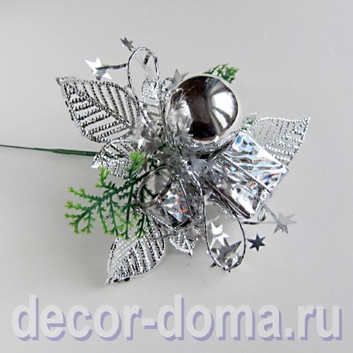 Подвеска Новогодняя Лыжи Длина 15 См Подвеска Новогодняя Лыжи Длина 15 См