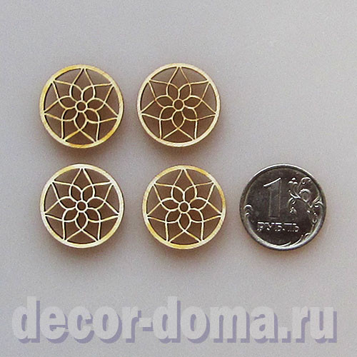 Окошки микро, витражный круг, фигурки из фанеры, 1,9 см, 4 шт. Окошки микро, витражный круг, фигурки из фанеры, 1,9 см, 4 шт.
